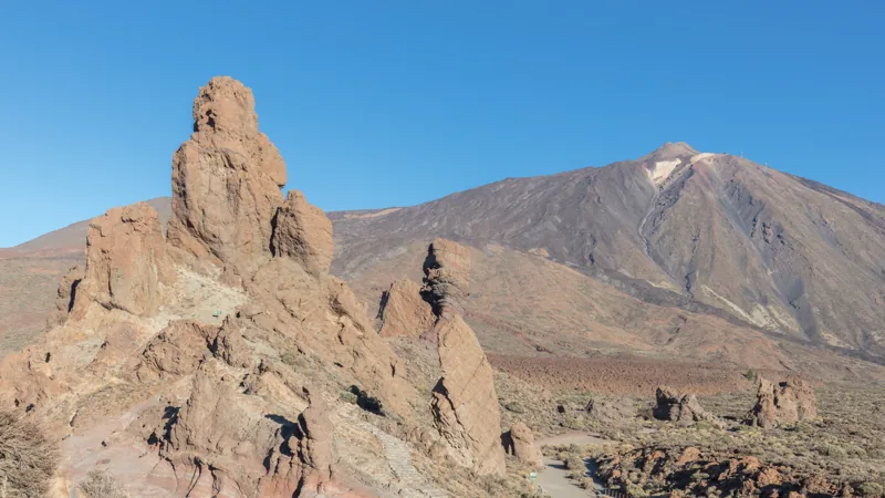 Teide und Felslandschaft auf Teneriffa